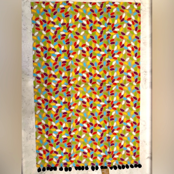 🌸3 for $20🌸 Coton Colors Dish Tea Towel Colorful Kitchen Pompom Sprinkles NEW! - Picture 3 of 5
